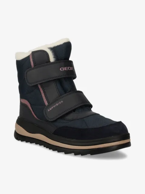 Geox Kids botas con correa de gancho