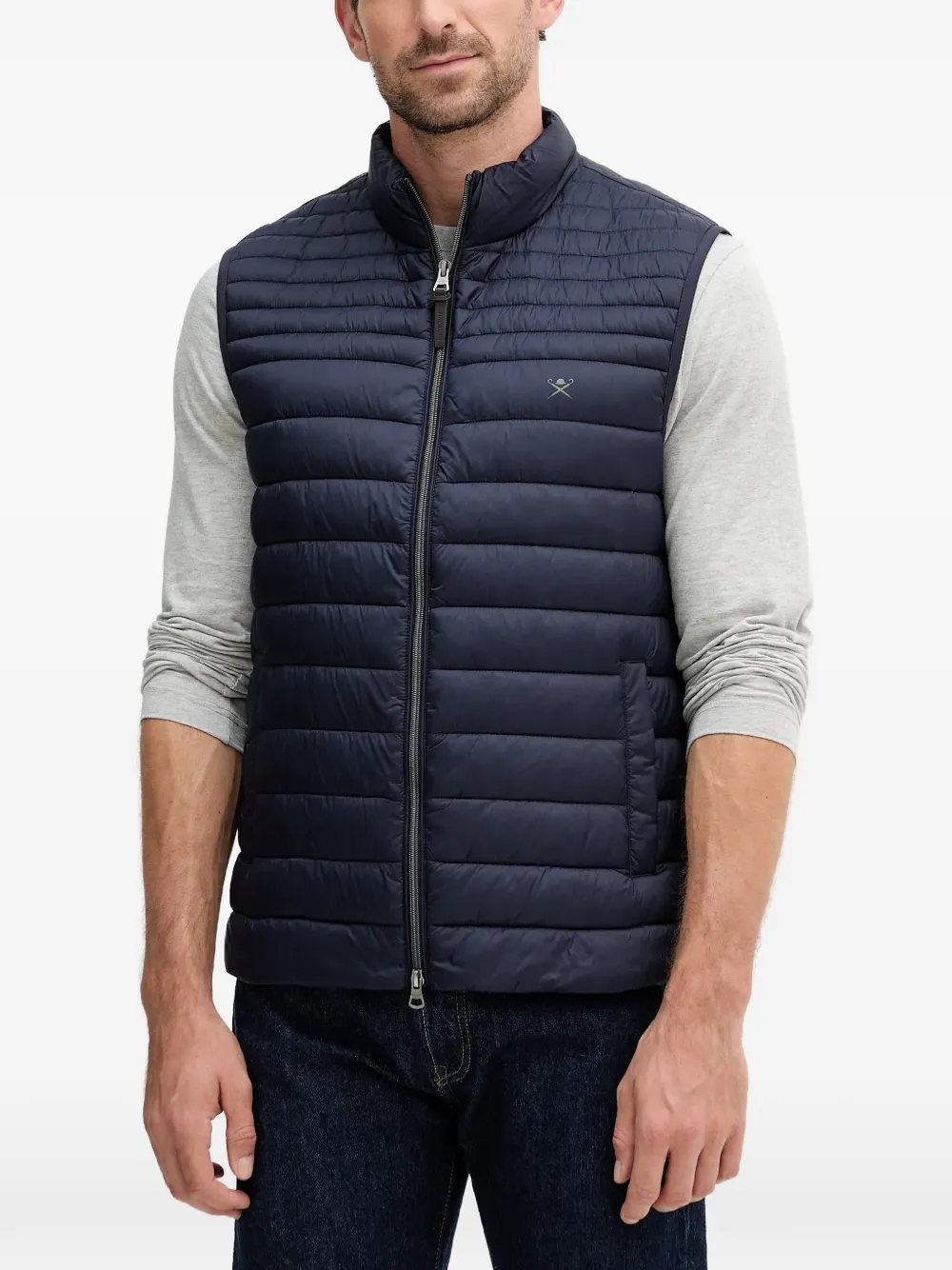 Hackett zip-up gilet | azul | Image 1
