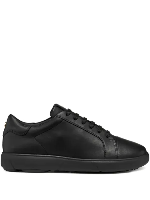 Geox lace-up leather sneakers
