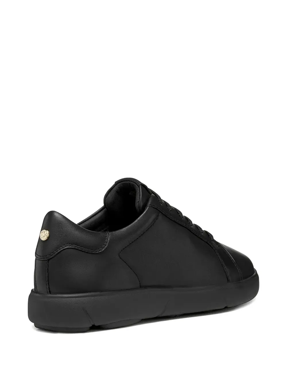 Geox Lace-up Leather Sneakers In Multi