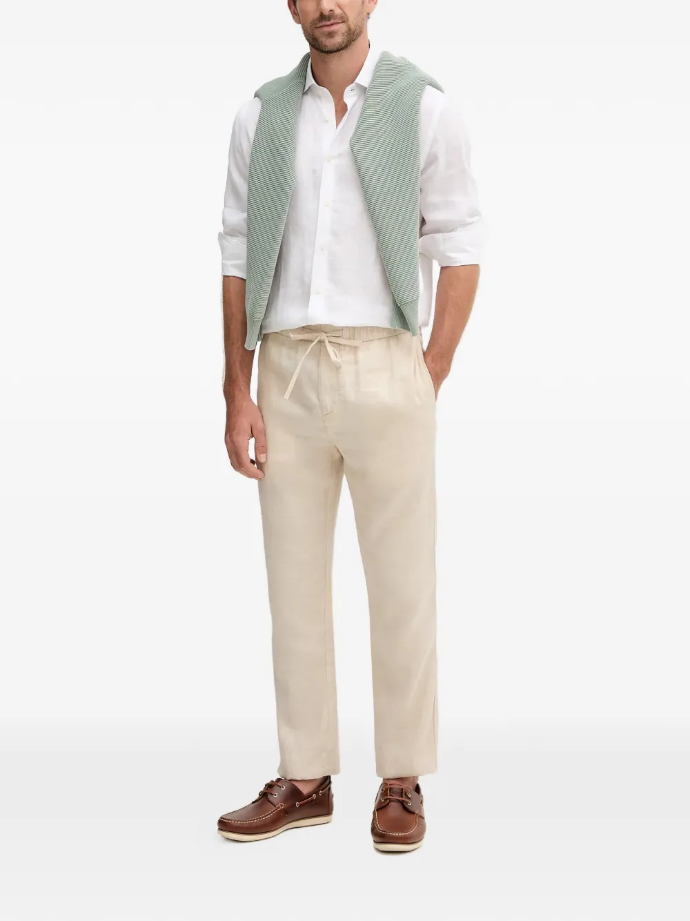 Hackett long-sleeve shirt - Wit