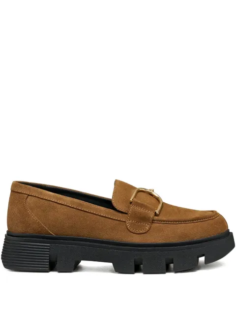 Geox Vilde buckle lug-sole loafers