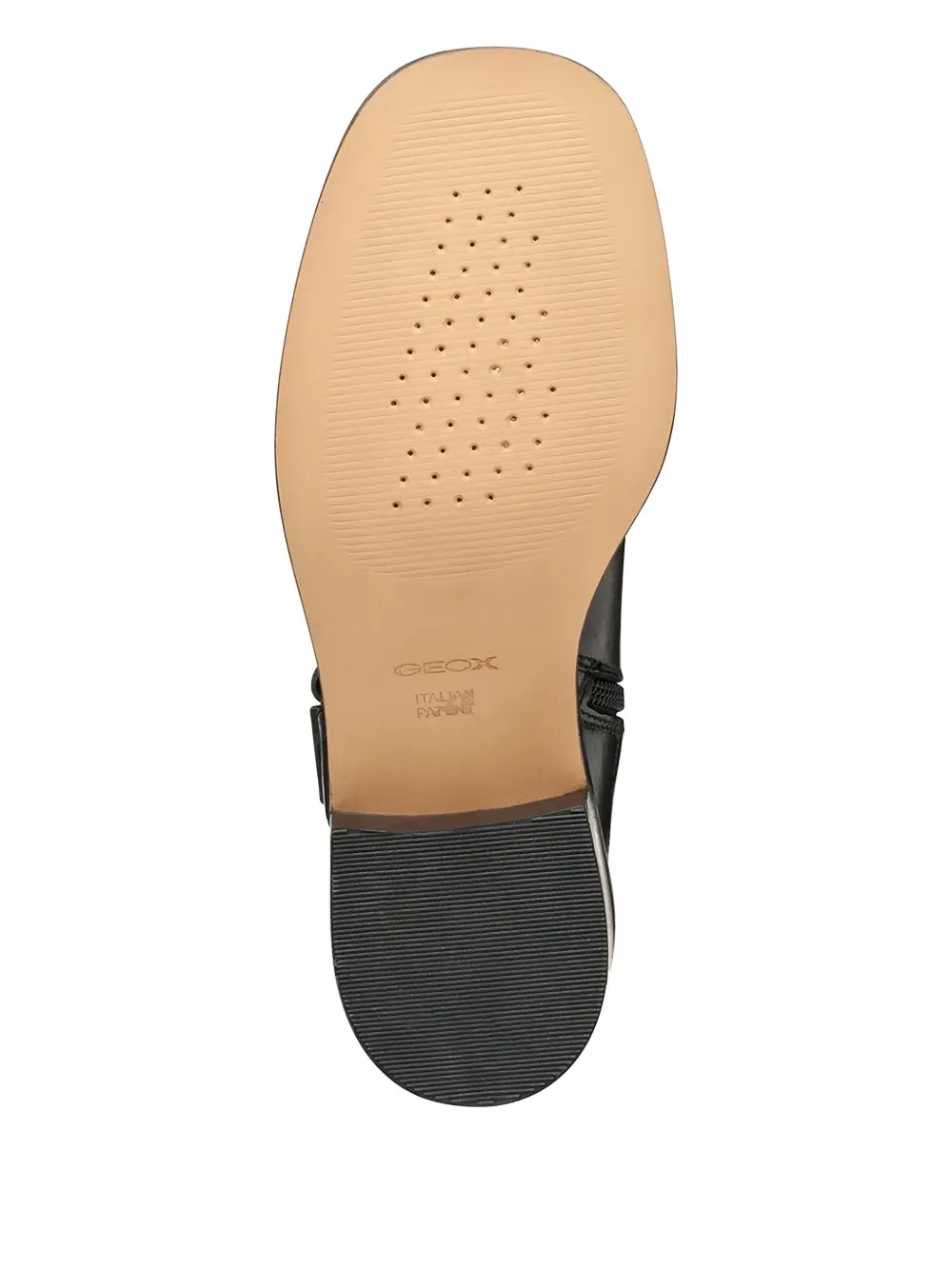 Geox 450mm Nalvia Buckle Strap Boots In Black