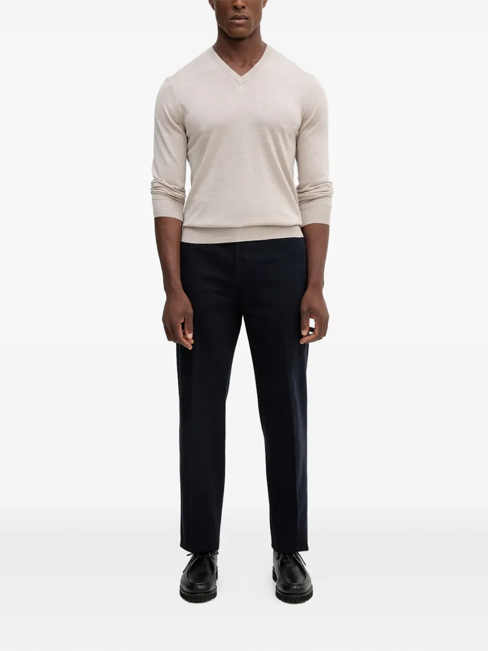 Hackett V-neck sweater | Knitted Sweaters | Image 2