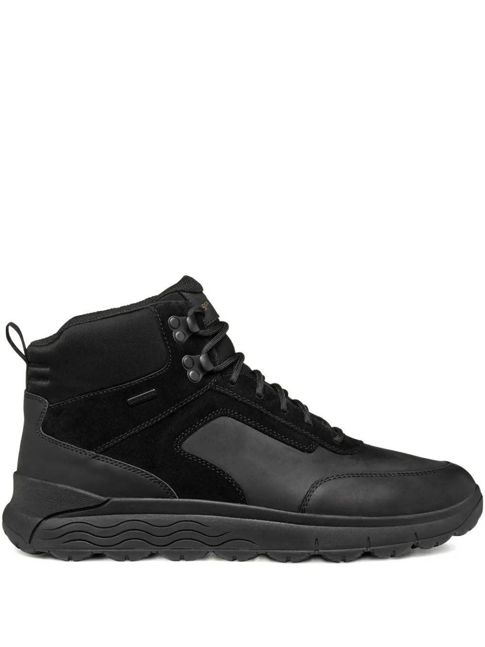 Geox logo-plaque sneakers | Black | Image 1