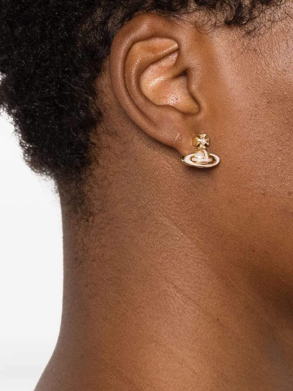 Vivienne Westwood Orb stud earrings - Goud