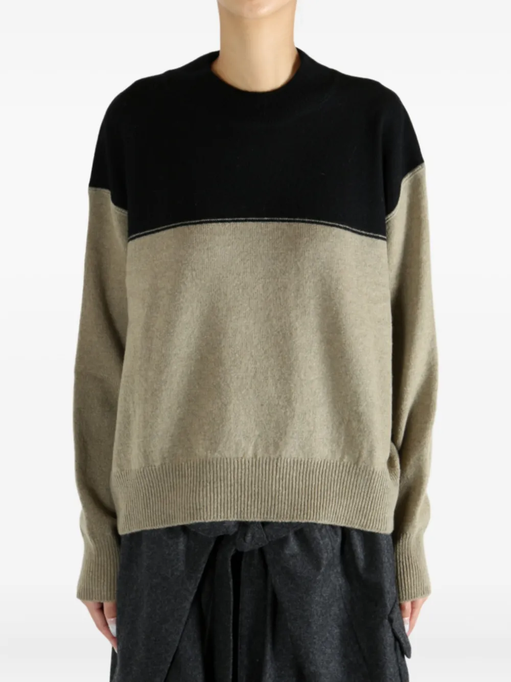 Mhl By Margaret Howell colour-block wool sweater | Knitted Sweaters | Image 2