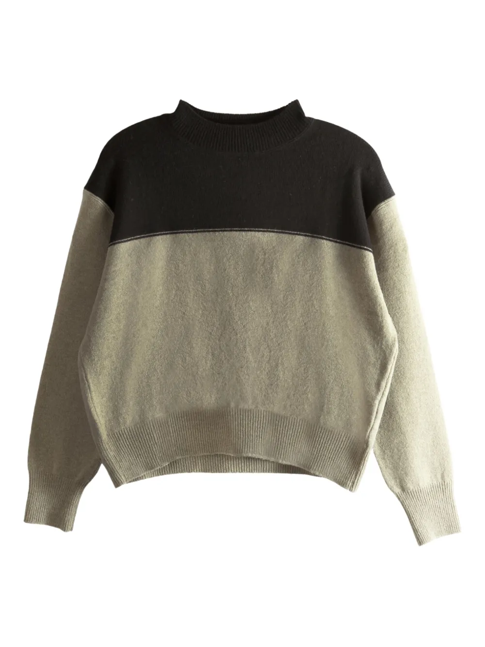 Mhl By Margaret Howell colour-block wool sweater - ニュートラル Mhl By Margaret Howell colour-block wool sweater - ニュートラル