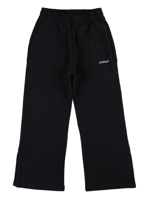 Off-White Kids elastic-waistband wide-leg trousers
