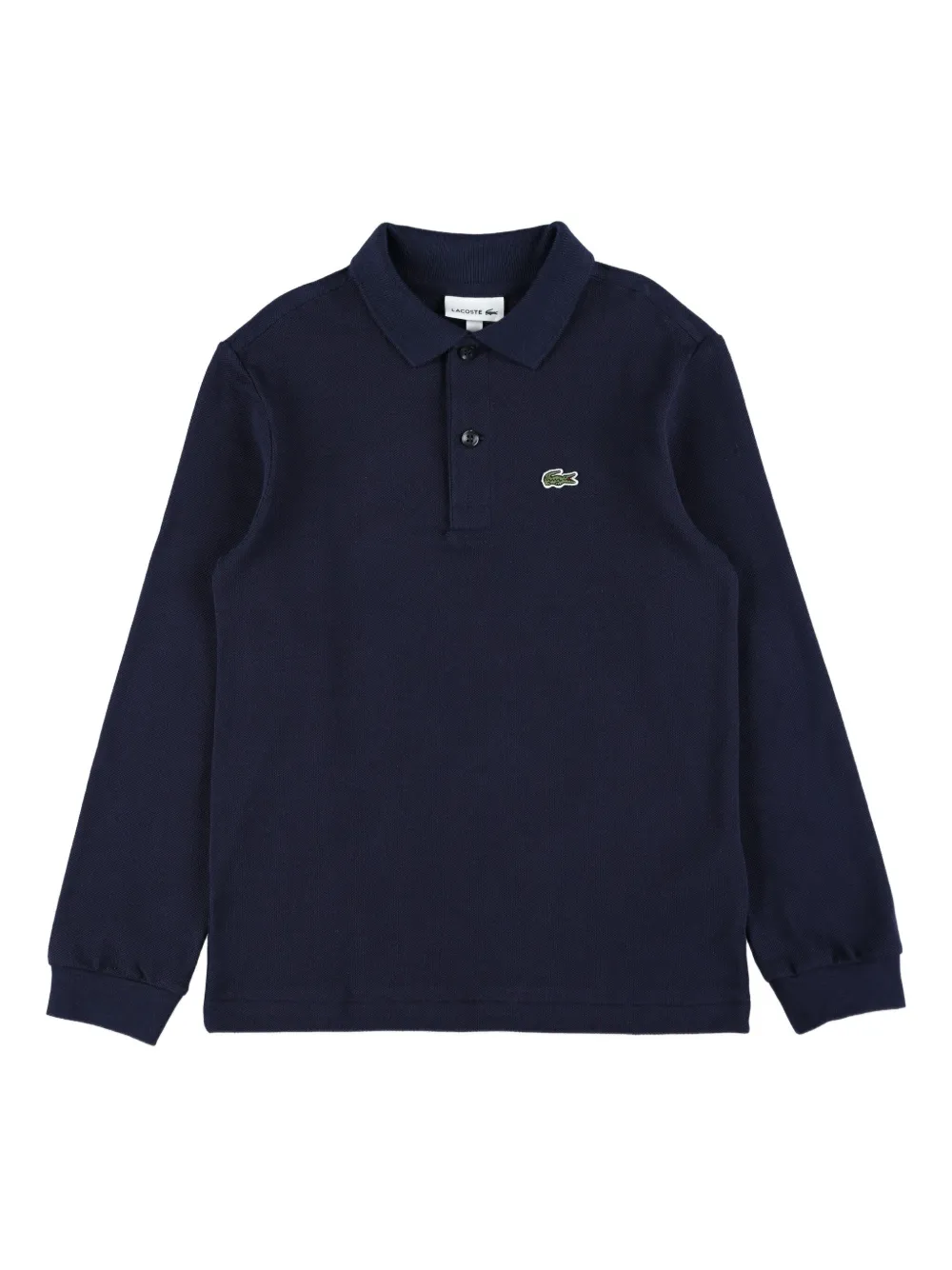 Lacoste Kids long-sleeve polo shirt | Blue | Image 1