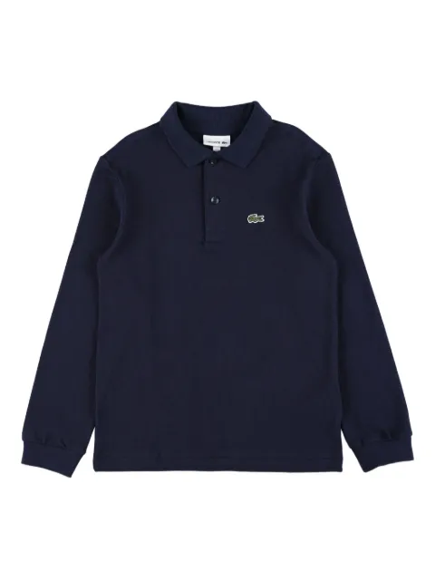 Lacoste Kids long-sleeve polo shirt