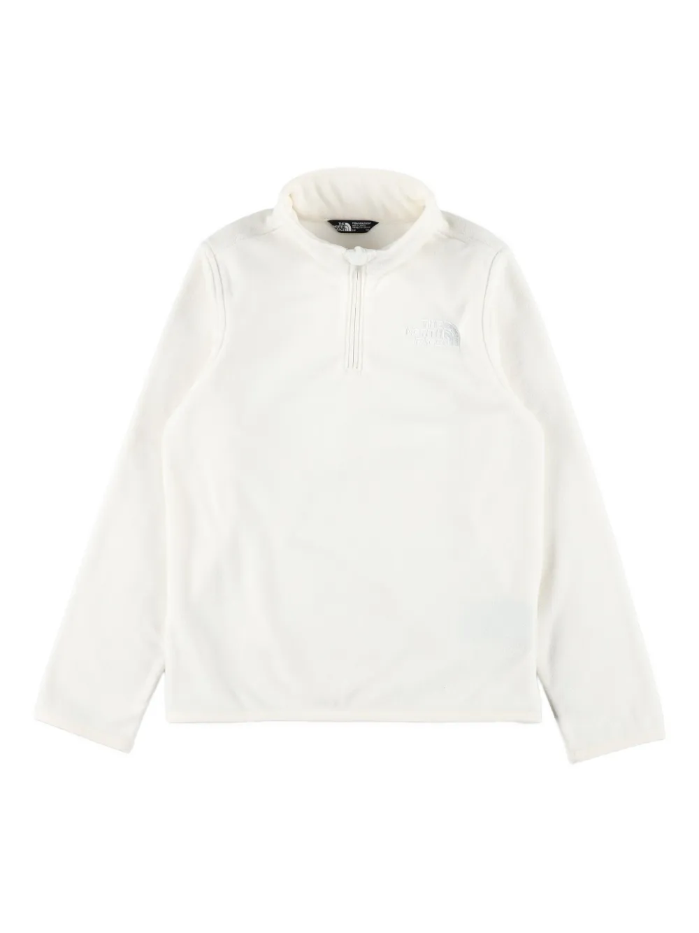 The North Face Kids half-zip sweatshirt - ホワイト The North Face Kids half-zip sweatshirt - ホワイト
