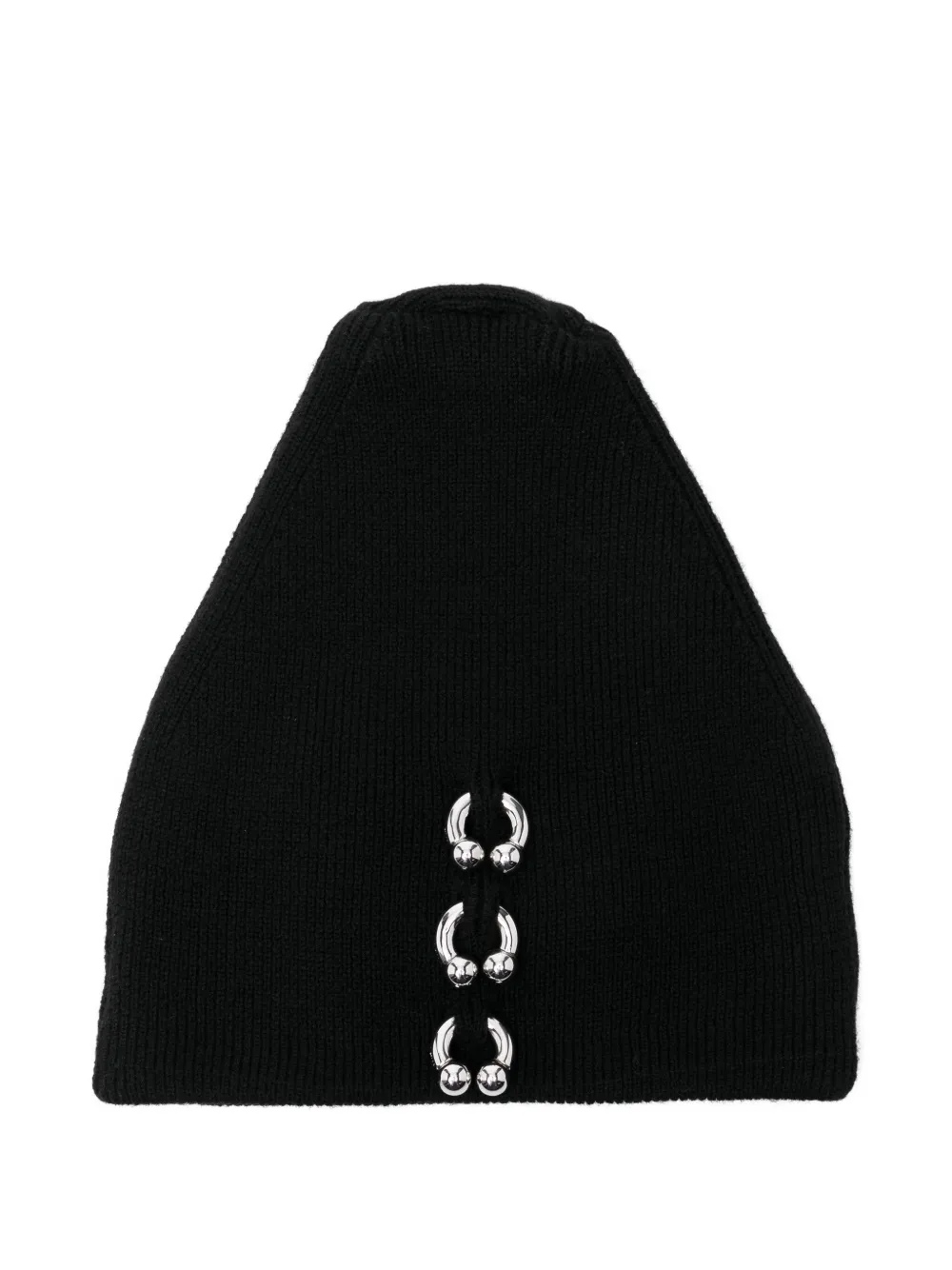 Melitta Baumeister Chain-detail Beanie In Black