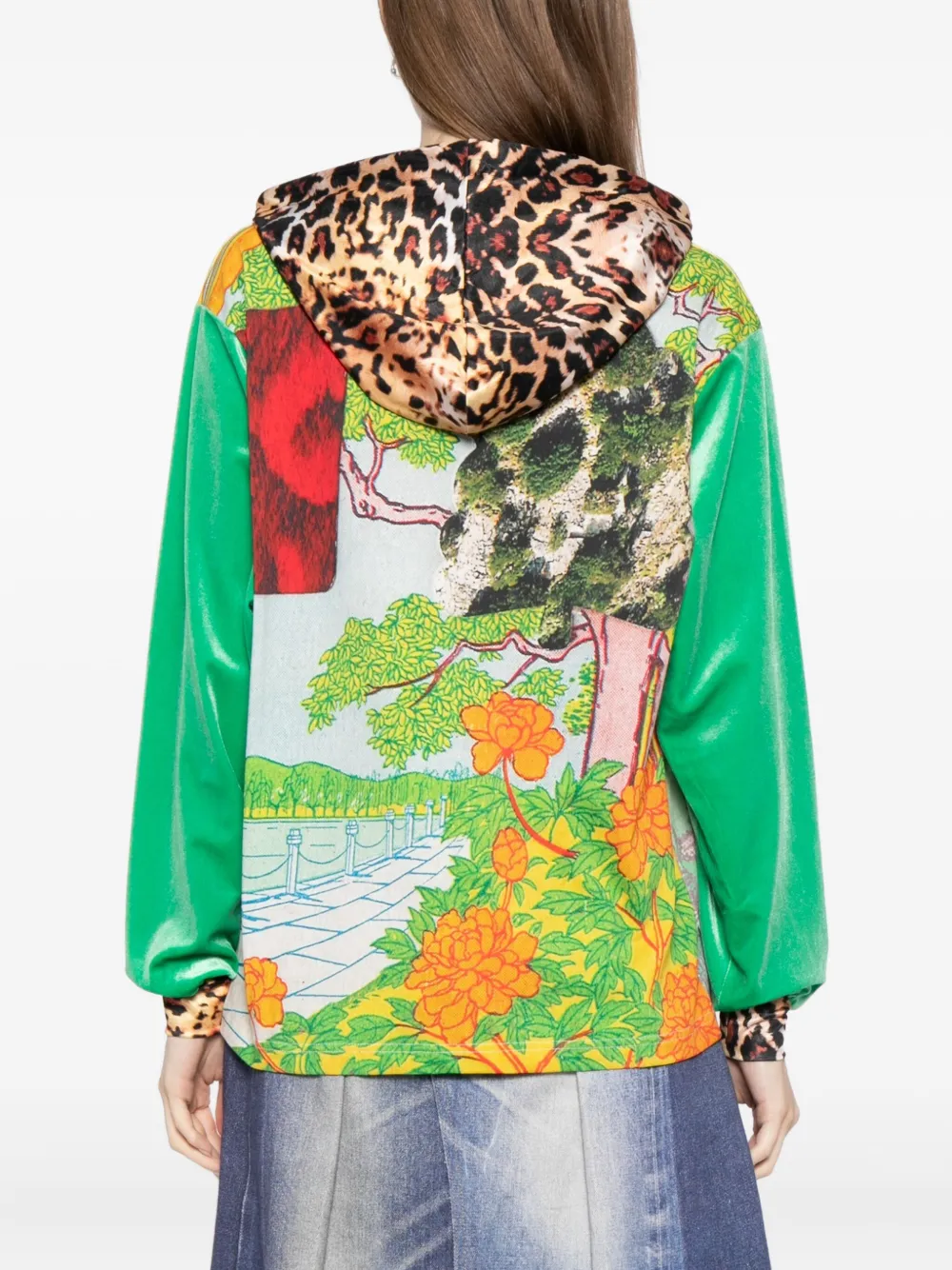 Penultimate Graphic-print Hoodie In Multi