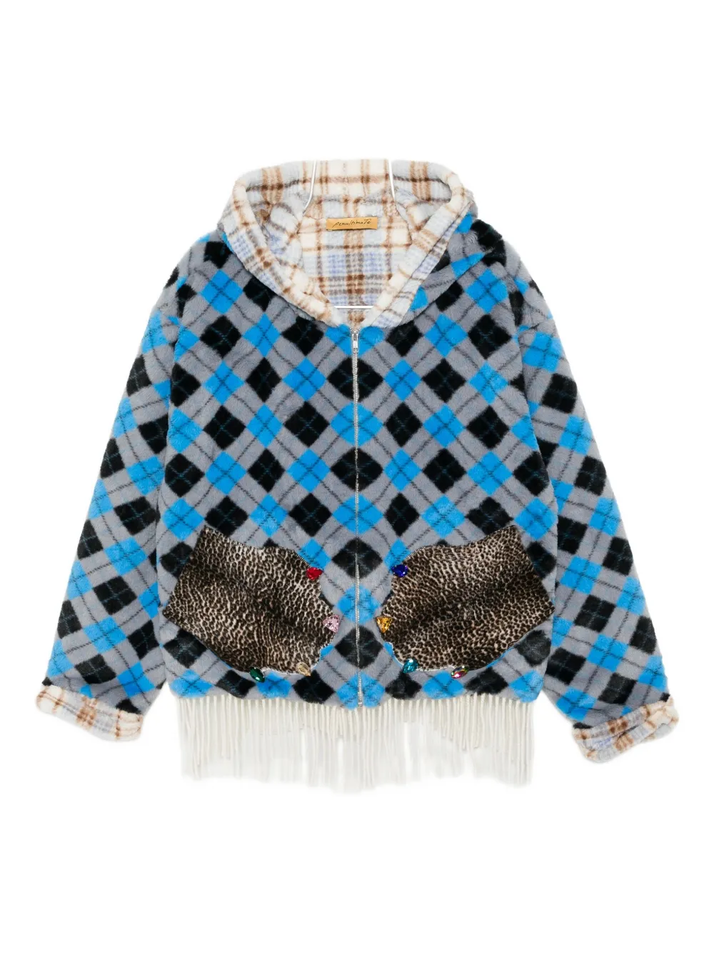 PENULTIMATE checked jacket | Blue | Image 1