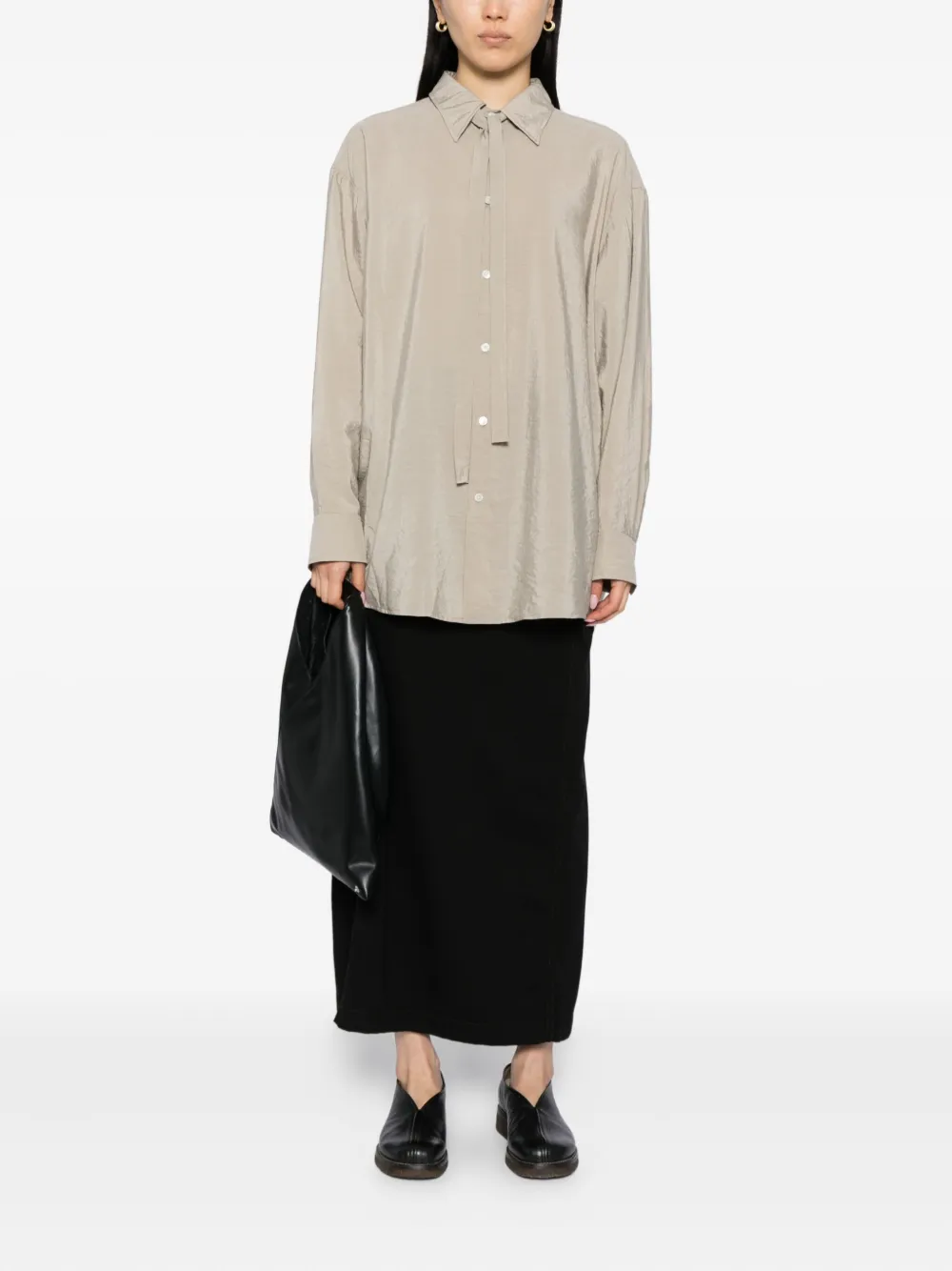 LEMAIRE long-sleeve shirt - Beige