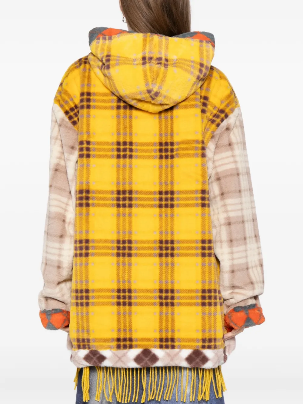 Penultimate Checked Jacket In Yellow