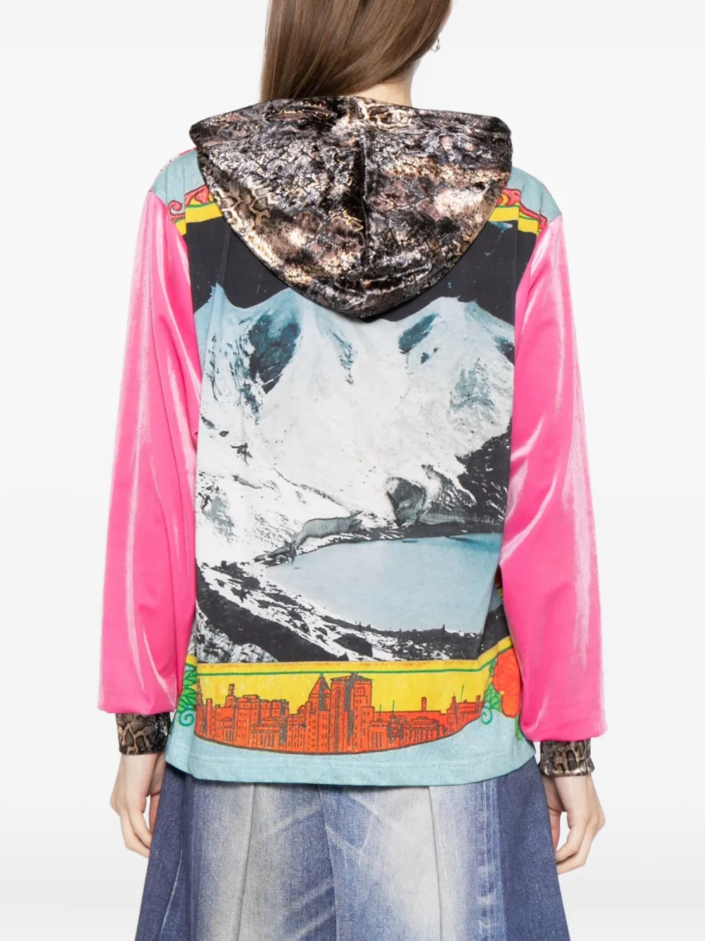 Penultimate Graphic-print Hoodie In Multi