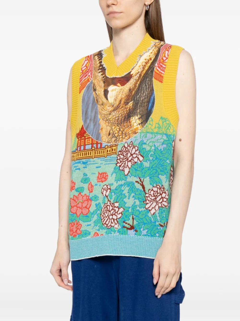 PENULTIMATE Hemd met grafische print Blauw