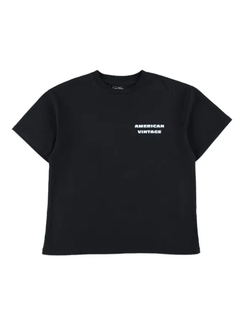 American Vintage Kids logo-print T-shirt 