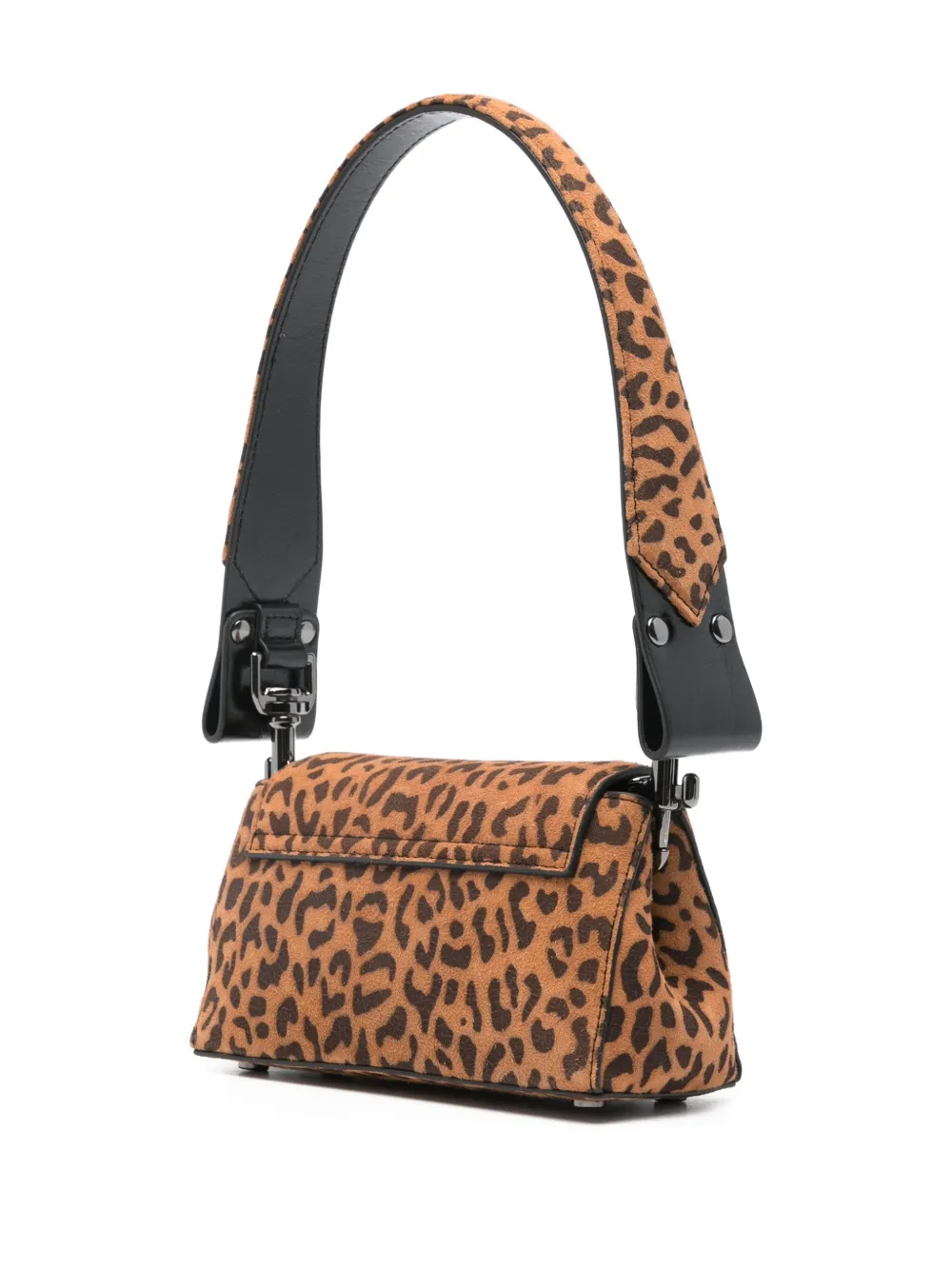 Vivienne Westwood Linda Orb-embellished Leopard-print Tote Bag In Brown