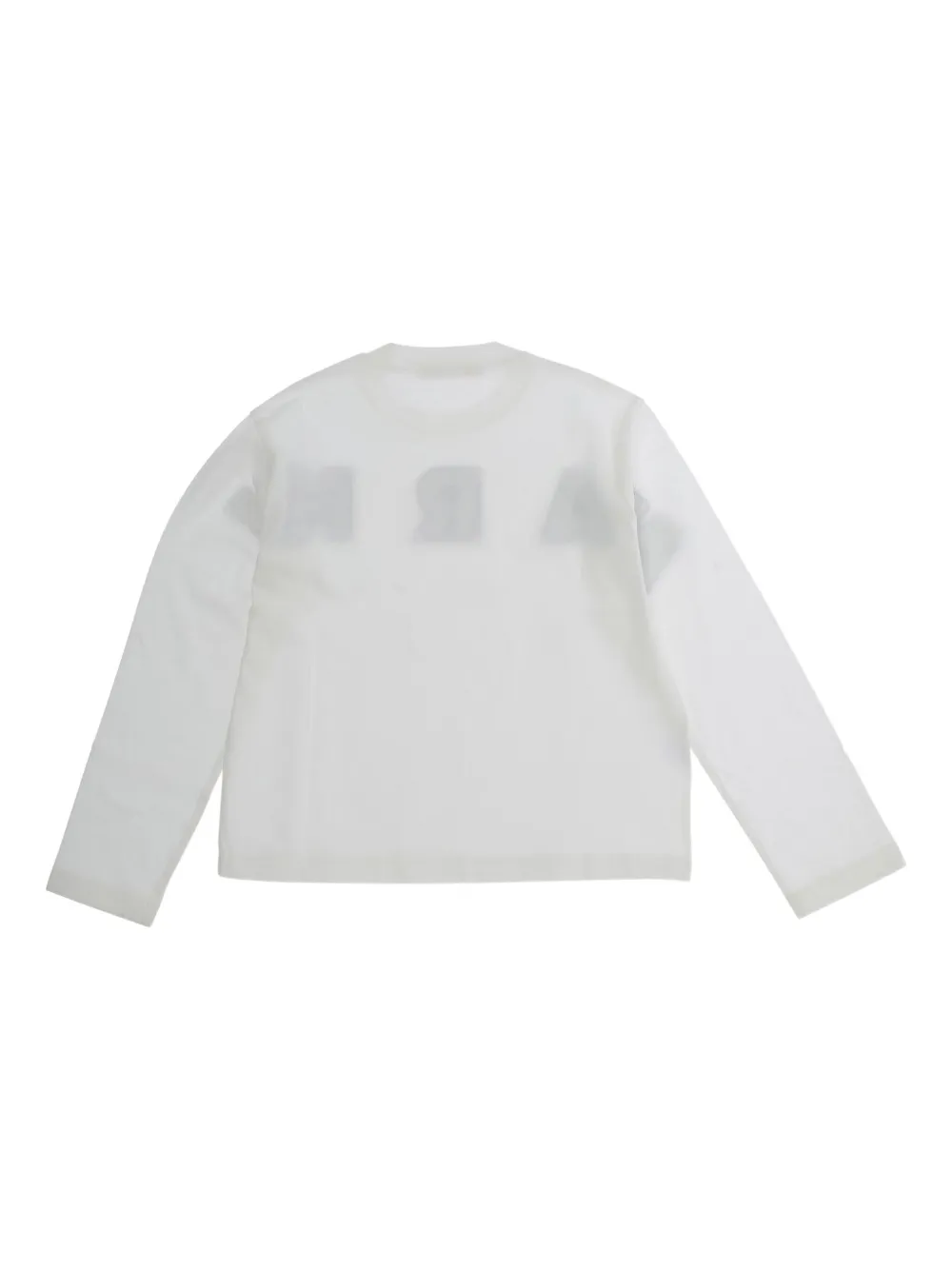 Marni Kids logo-print long-sleeve T-shirt | Boys T-Shirts | Image 2