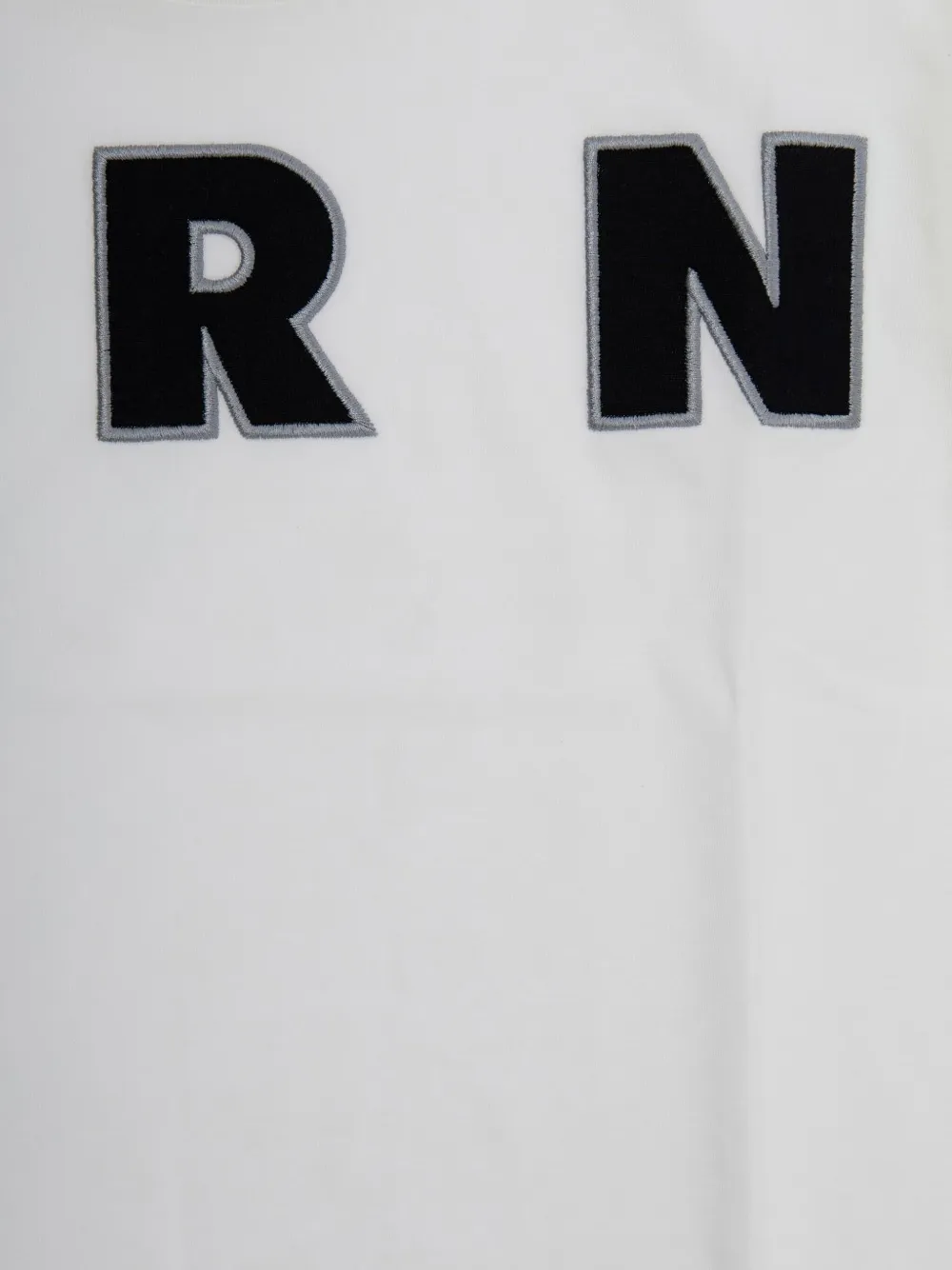 Marni Logo-print Long-sleeve T-shirt In White