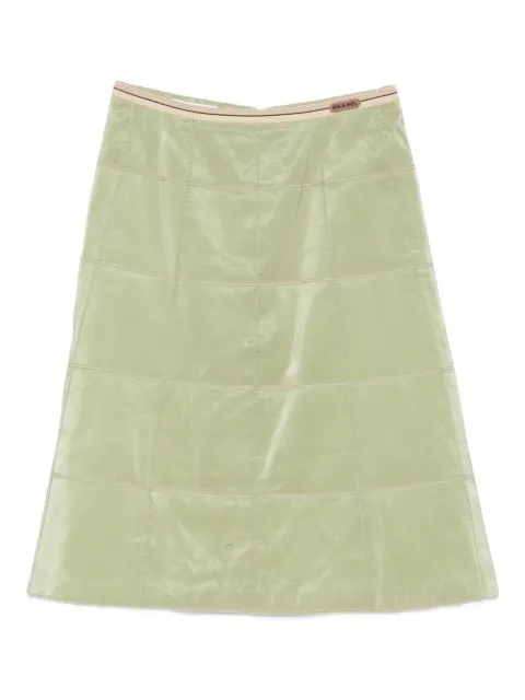 CHANEL Pre-Owned 2000s quilted midi skirt