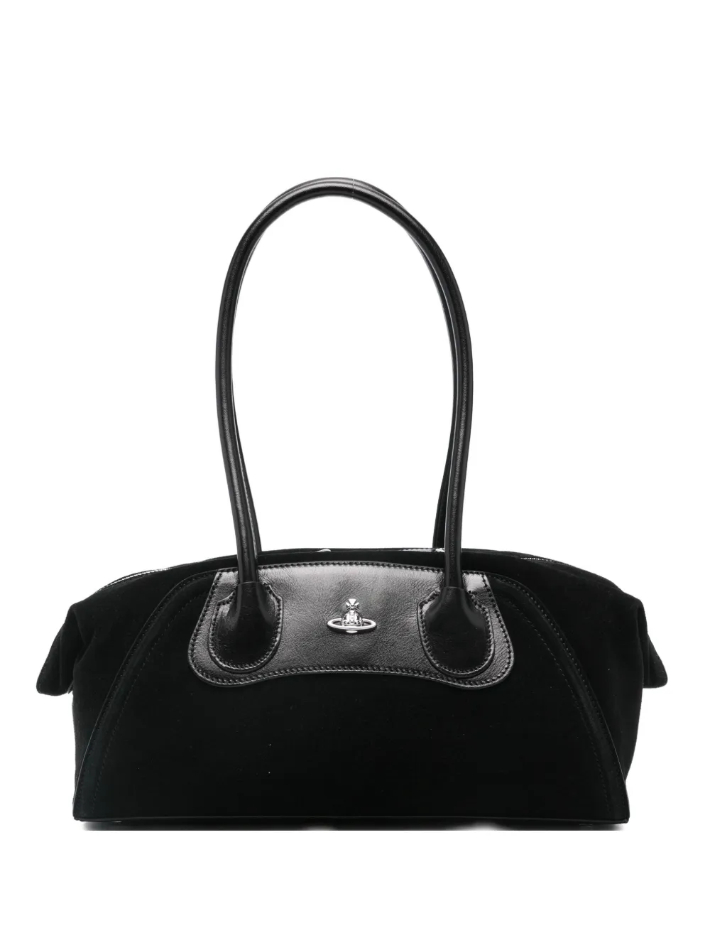 Vivienne Westwood Shirley Small Shoulder Bag In Black