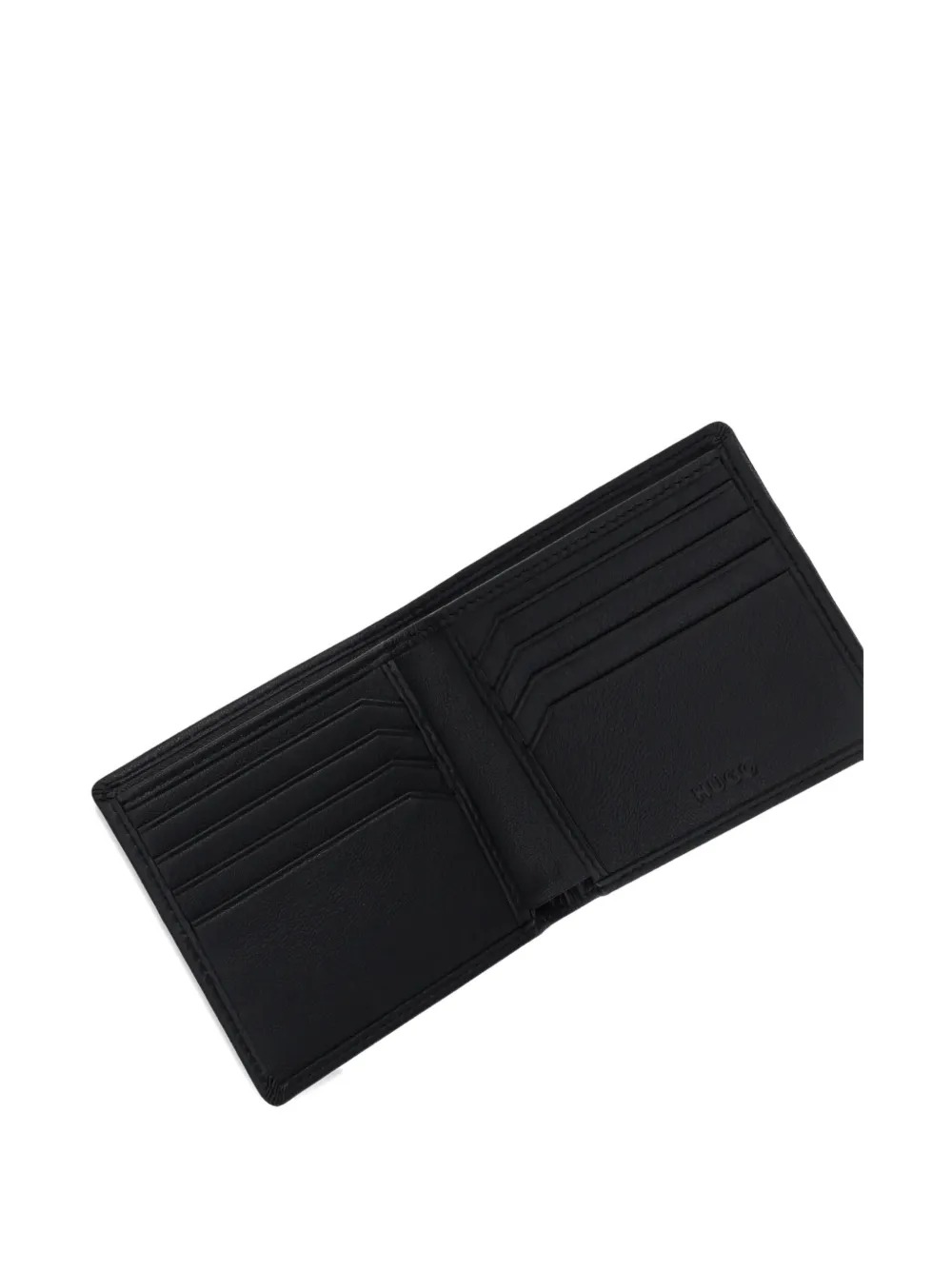 Hugo Boss Logo-embossed Cardholder In Black