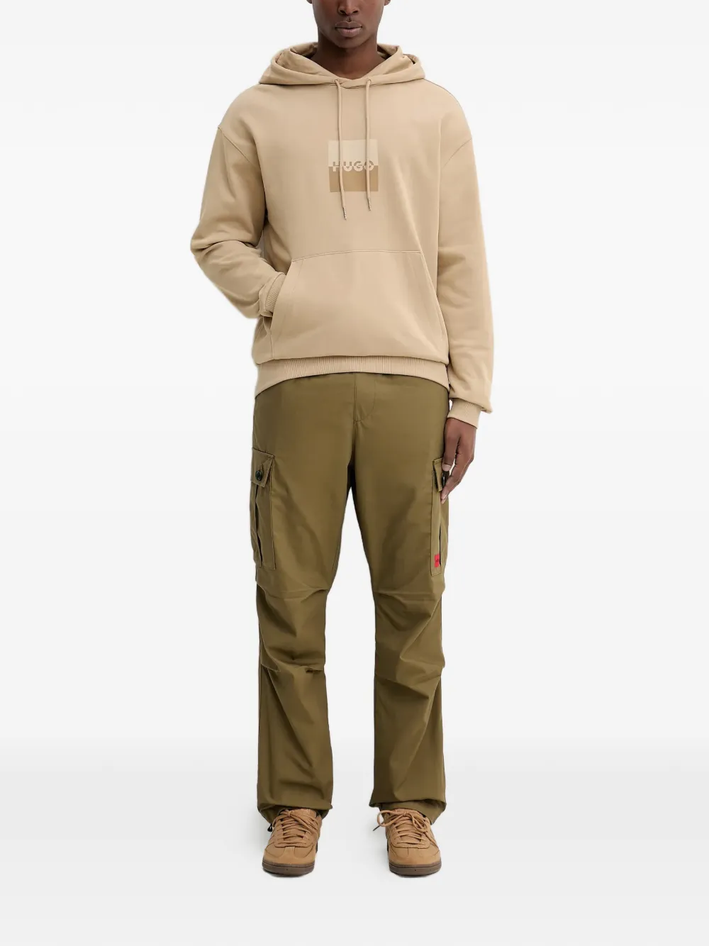 HUGO logo-print hoodie | Hoodies | Image 2