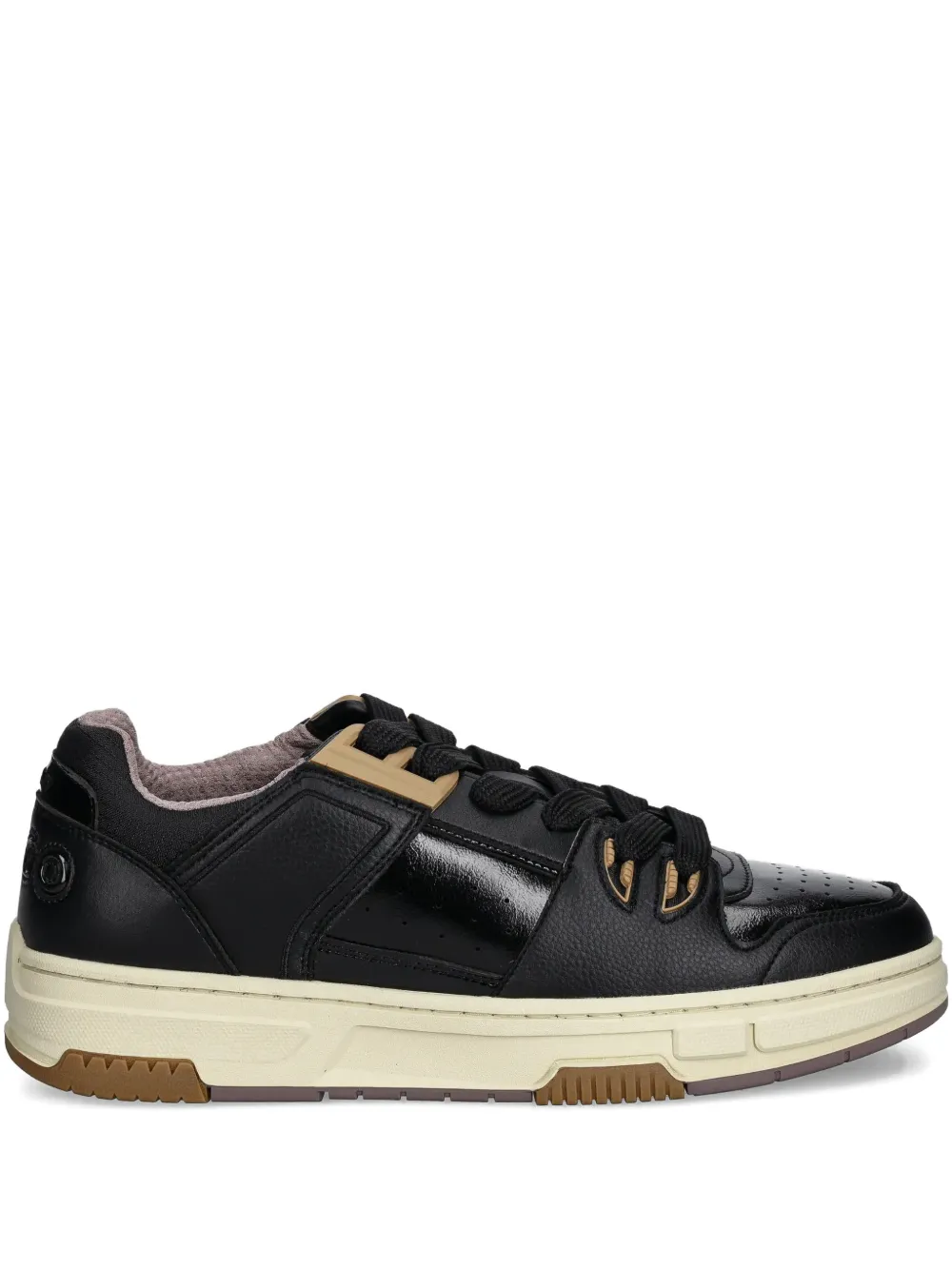 HUGO patent panel sneakers | Black | Image 1