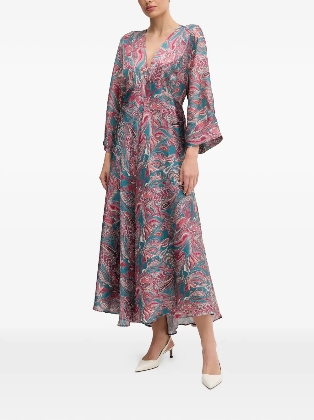  Hoss Intropia Vestido Midi Luisa - Azul 