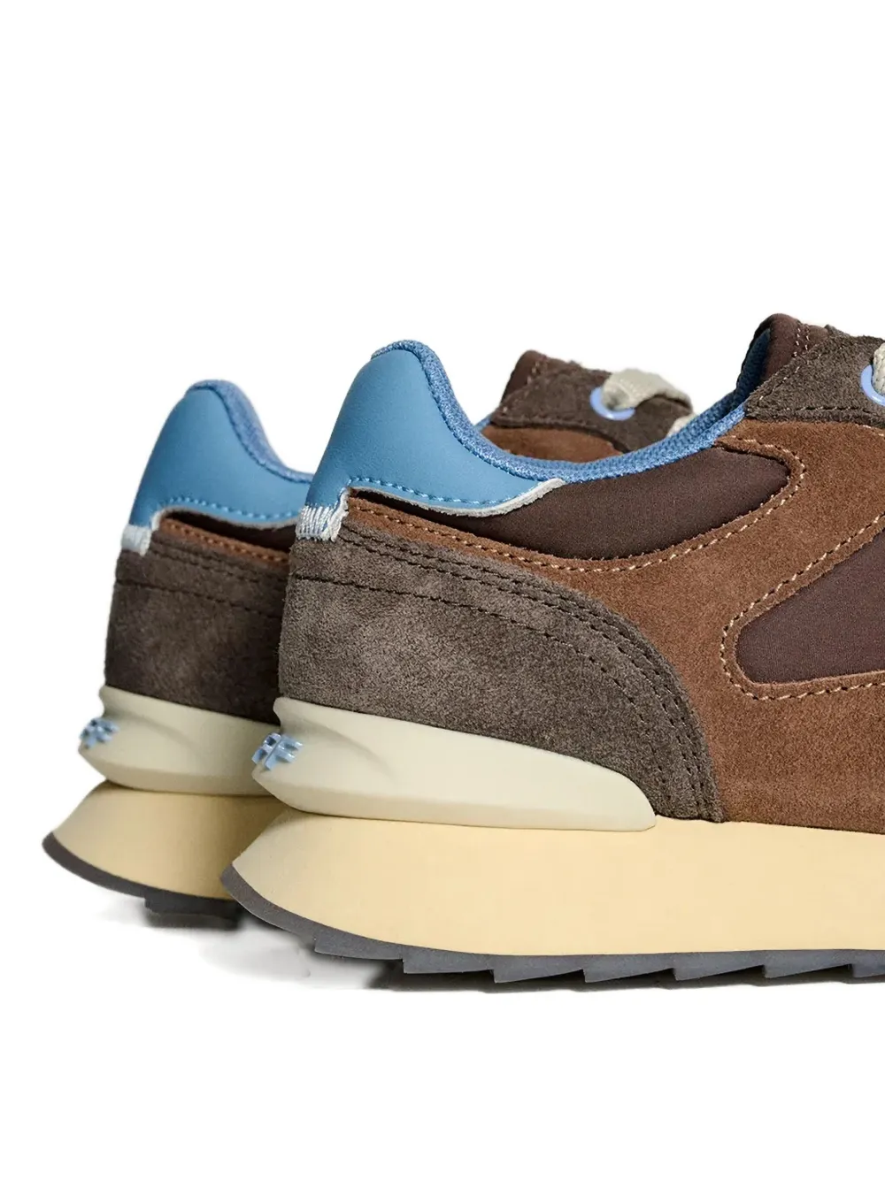 Hoff 30m City Amsterdam Panelled Lace-up Sneakers In Brown