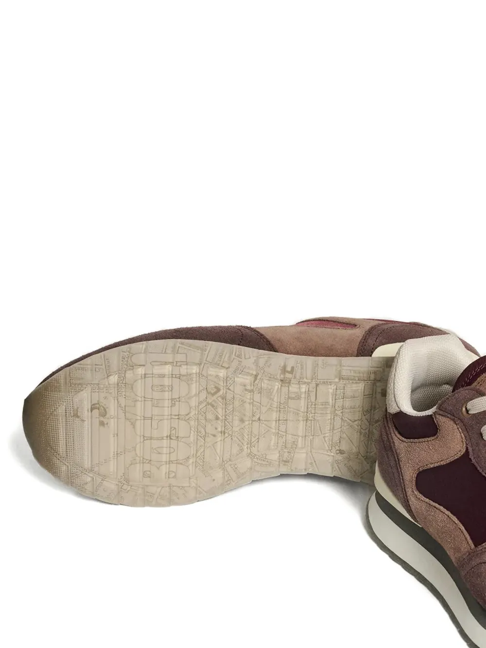 Hoff City Boston sneakers met vlakken Rood