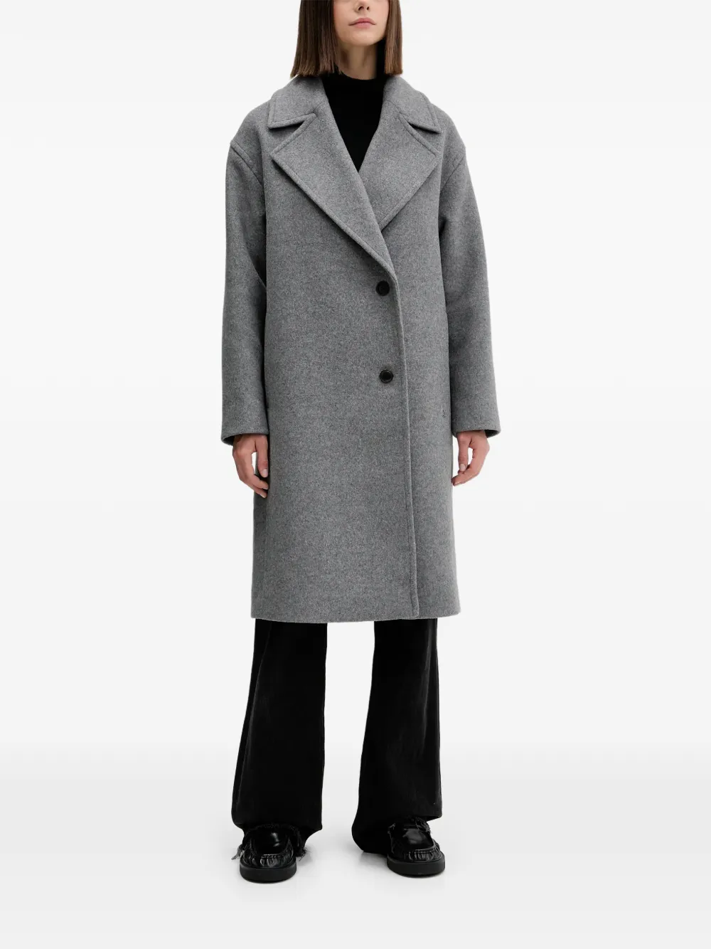 HUGO abrigo con botones | gris | Image 1