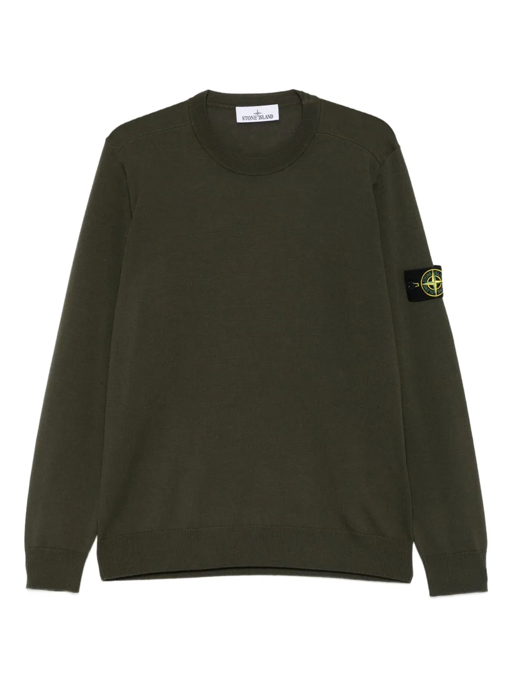 Stone Island クルーネック プルオーバー - グリーン Stone Island クルーネック プルオーバー - グリーン