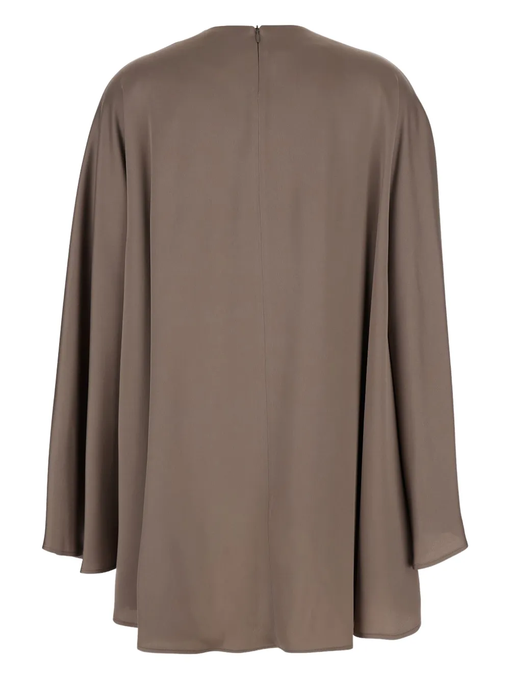 Semicouture Envers cape dress - Grijs