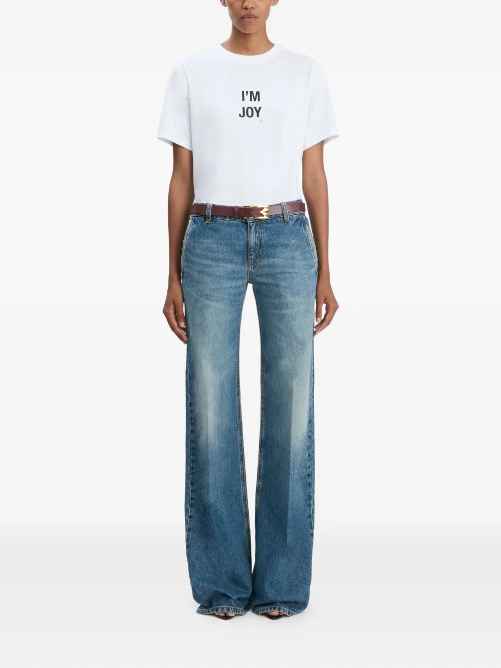 Victoria Beckham Straight jeans - Blauw