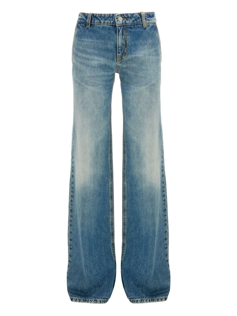 Victoria Beckham low-rise straight-leg jeans | Blue | Image 1