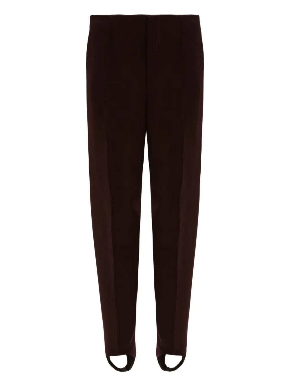 Victoria Beckham split-hem trousers | Brown | Image 1