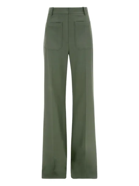 Victoria Beckham pocket-detail wide-leg trousers