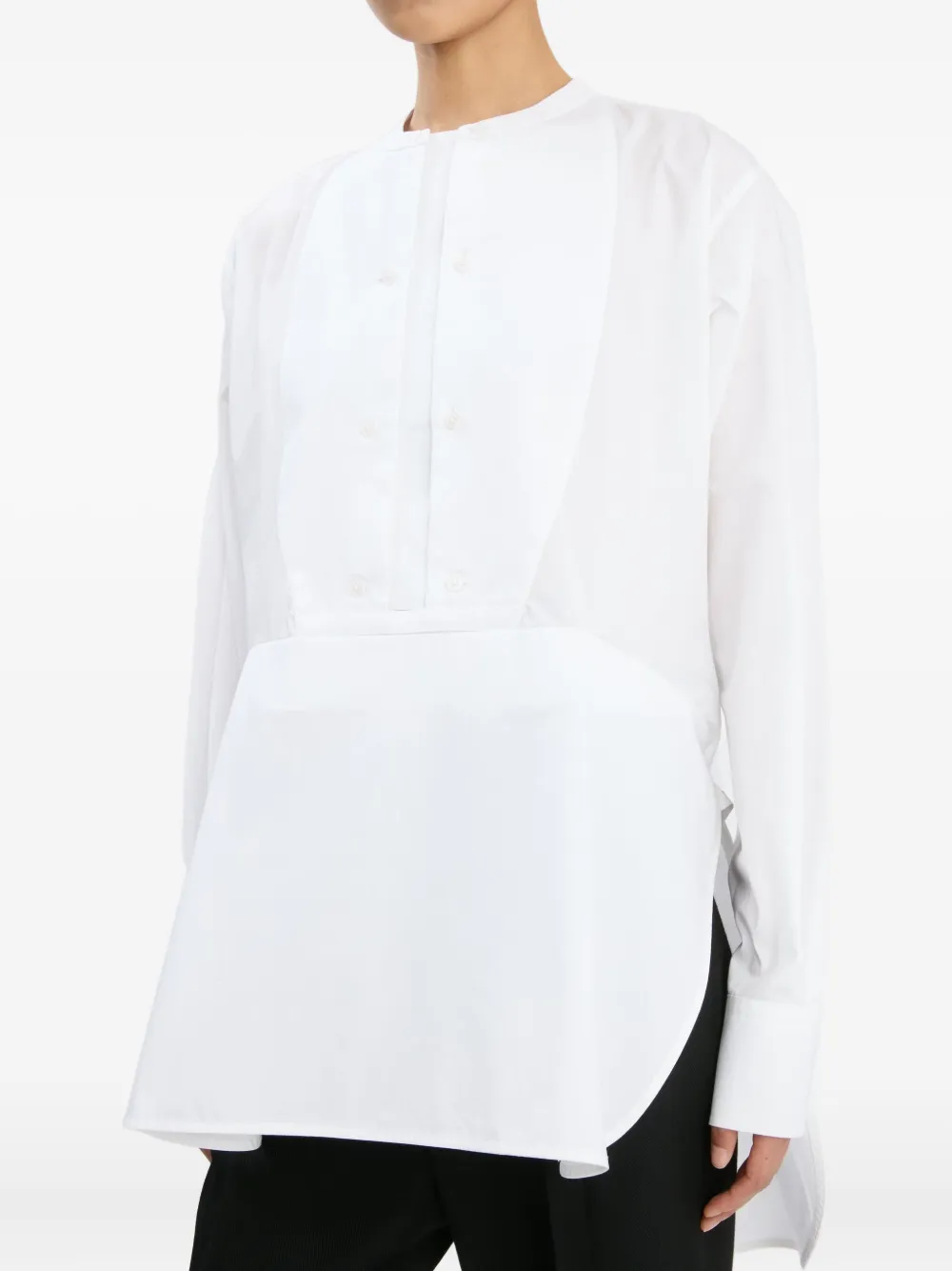 Victoria Beckham Blouse met bies Wit