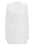 Victoria Beckham bib-detail shirt - White