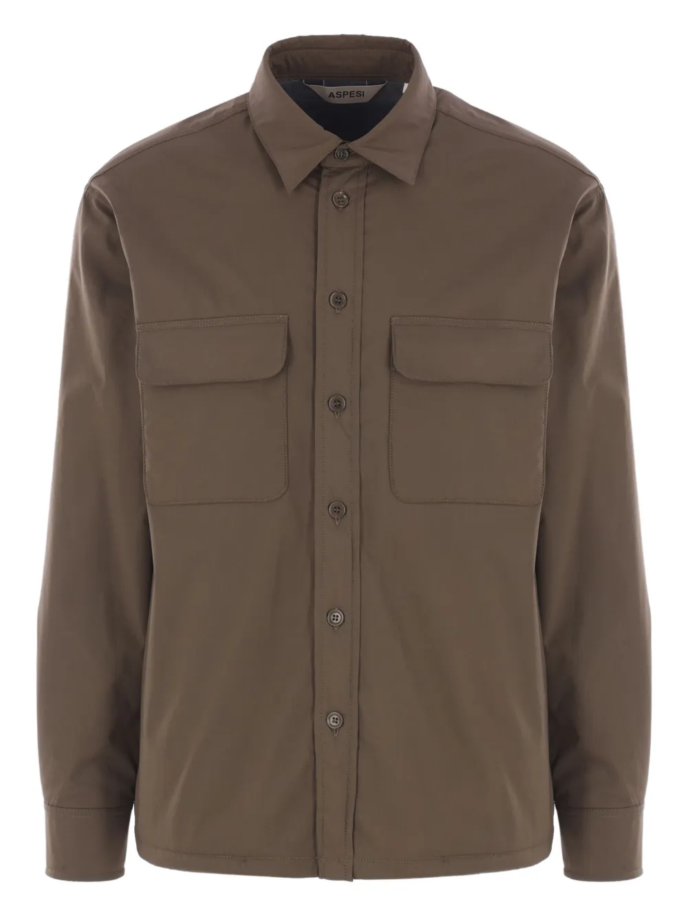 ASPESI padded shirt jacket | Green | Image 1