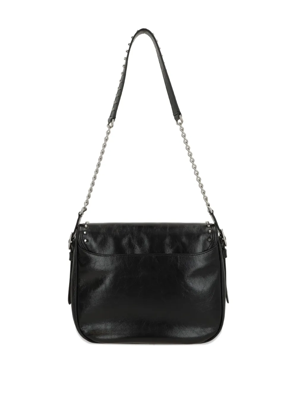 Bally Beckett studded shoulder bag - Zwart