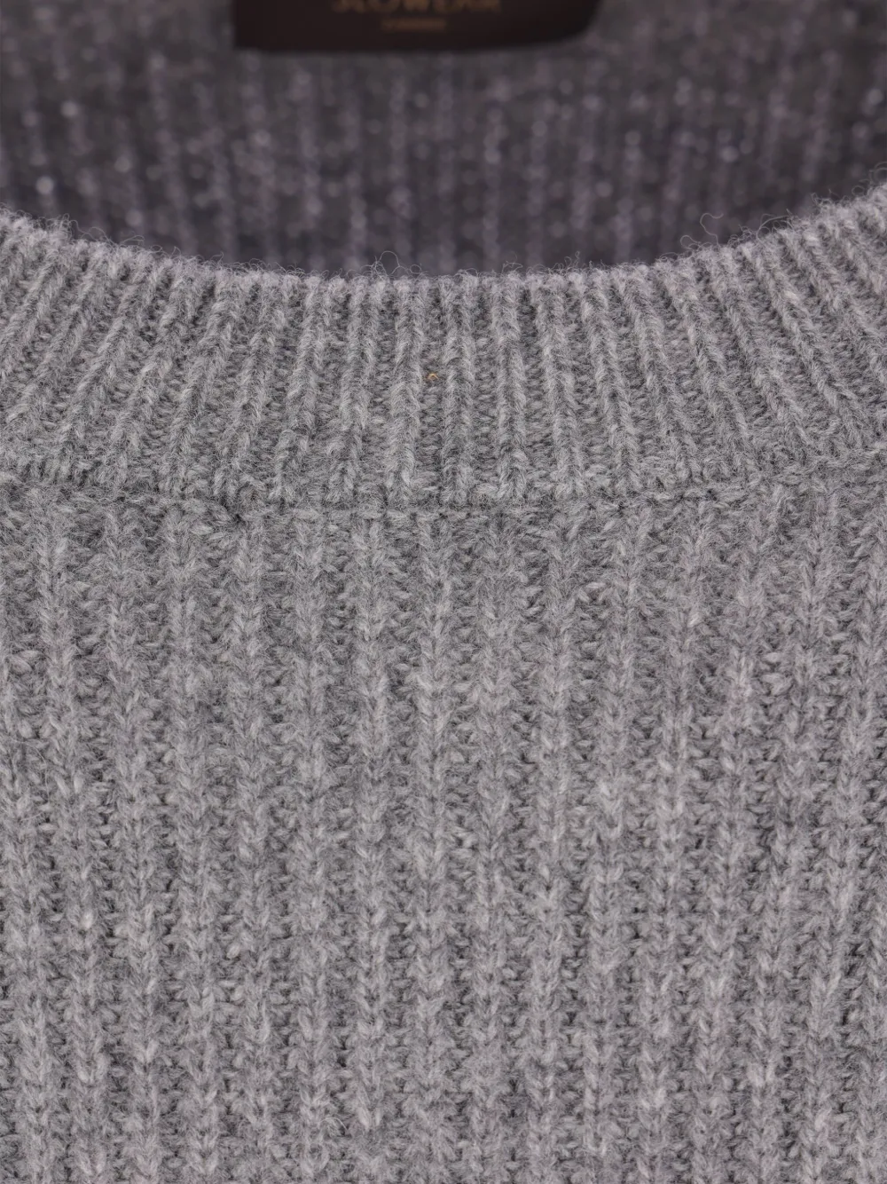 Zanone Ribbed Raglan-sleeve Sweater In Gray