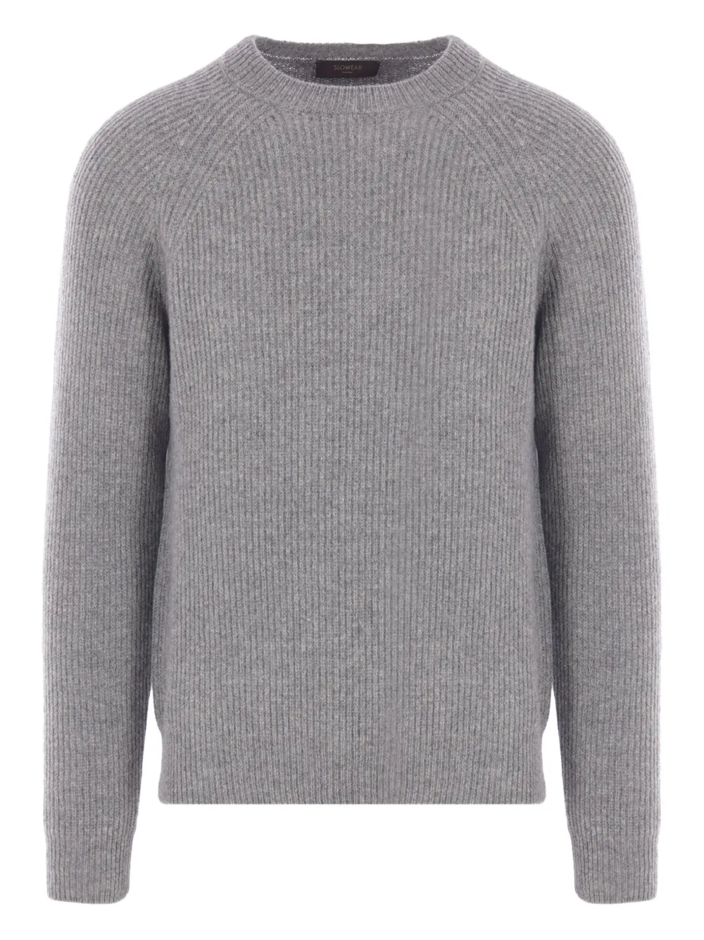 Zanone ribbed raglan-sleeve sweater | Grey | Image 1