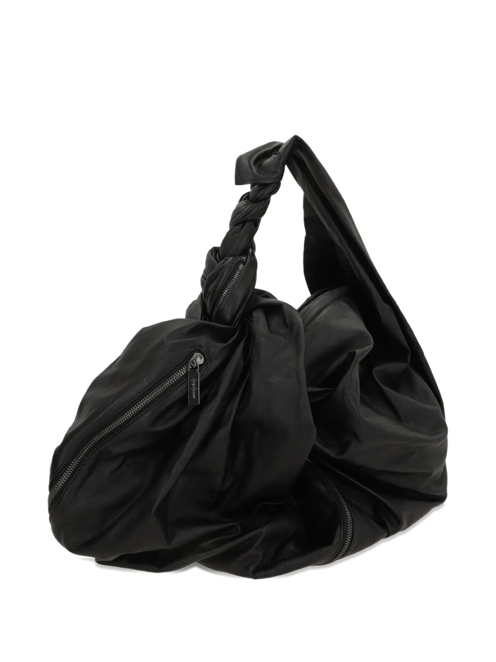 Discord Yohji Yamamoto twisted-handle shoulder bag | Black | Image 1