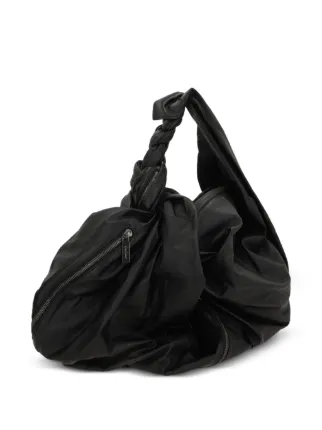 Discord Yohji Yamamoto twisted-handle Shoulder Bag | Black | FARFETCH